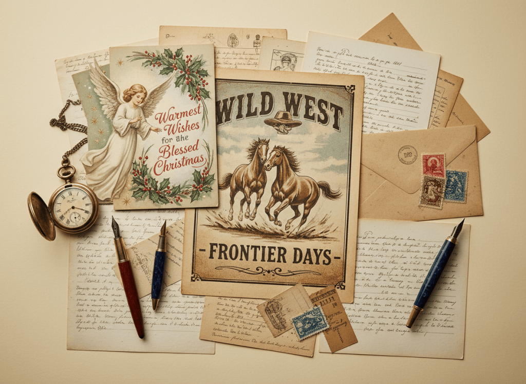 Nostalgic collection of items.